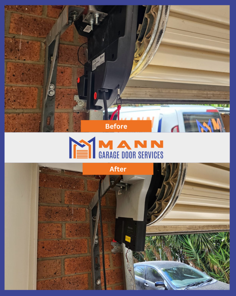 Garage Door Repair - Before and After