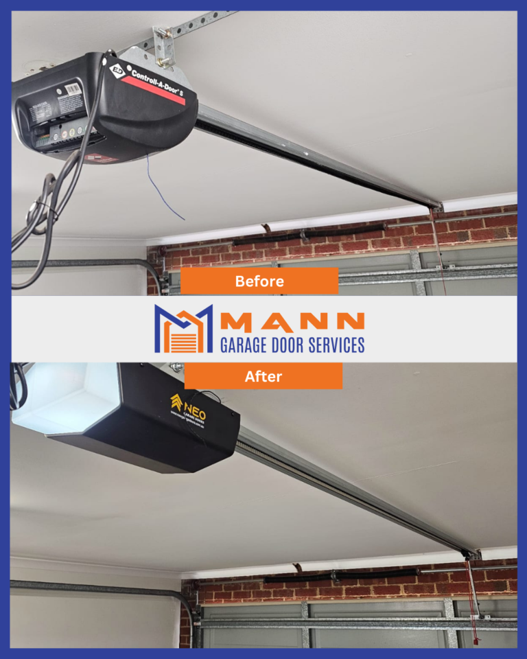 Garage Door Repair - Before and After