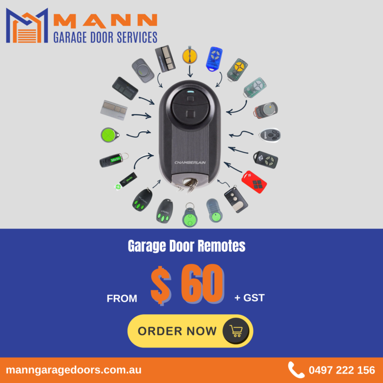 Mann Garage Doors Perth - Garage Door Remotes